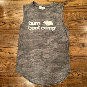 Burn Boot Camp Camo Tank - Women’s Small